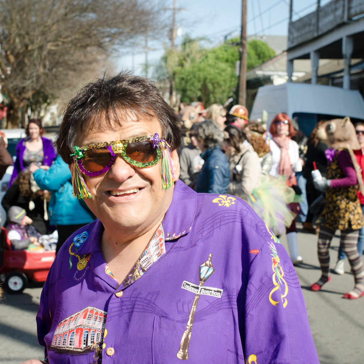 Elvis is alive? At the Krewe of Red Beans and Rice