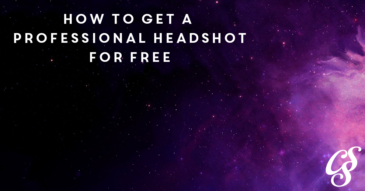 how to get a free professional headshot