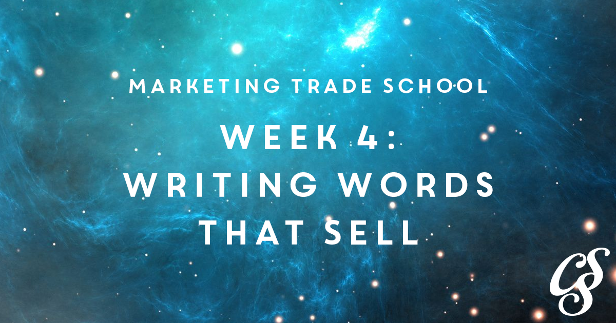 Writing Words that Sell - Copywriting Lecture